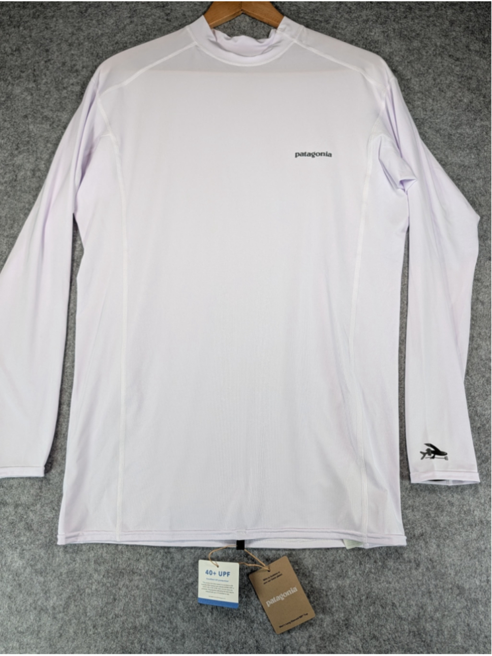 Patagonia Mens XXL RO Top Rashguard Surf Shirt Long Sleeve White 86141 NWT